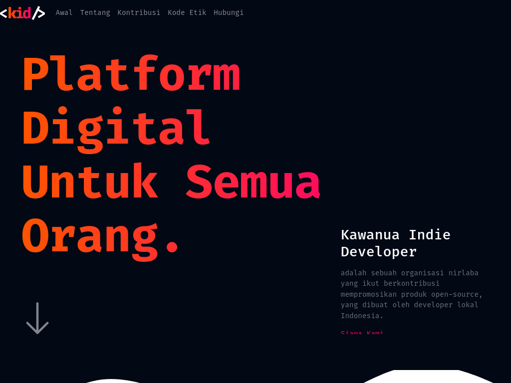 Kawanua Indie Developer screenshot